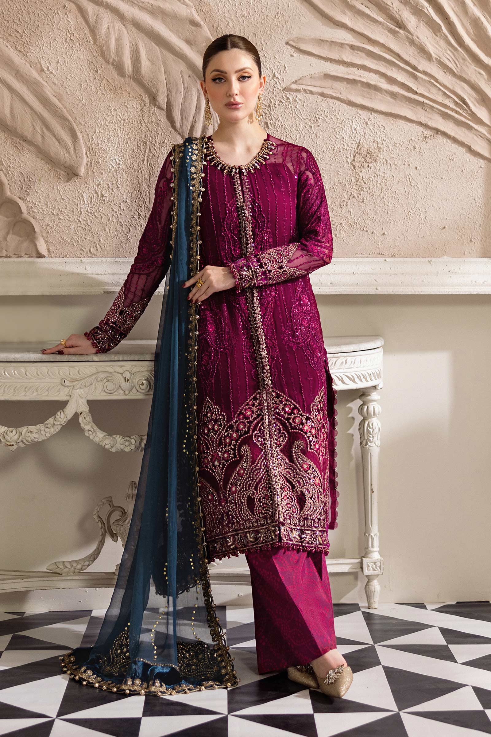 Maria B | Chiffon | MPC-25-102